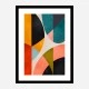 Split Circles Art Print