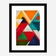 Triangles Abstract Art Print