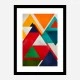 Triangles Abstract Art Print
