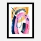Color Circles Abstract Art Print