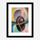 Around the Lines Abstract Art Print