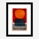 Squares Abstract Art Print