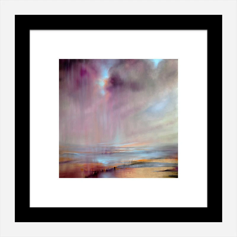 And Then The Sky Tears Open Abstract Art Print