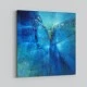 I Dreamed I Was Flying Blue Abstract Art Print