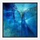 I Dreamed I Was Flying Blue Abstract Art Print
