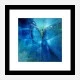 I Dreamed I Was Flying Blue Abstract Art Print