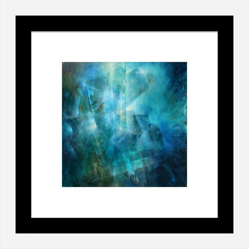 Emerald Abstract Art Print