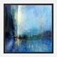 Blue Horizons Abstract Art Print