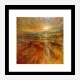 Sunrise Abstract Art Print
