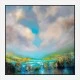 Waterfall Abstract Art Print