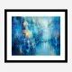 The Old Town Abstract Art Print
