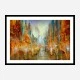 City of Lights Abstract Art Print