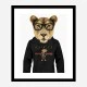 Lioness Gucci Hoodie Art Print