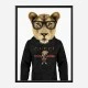 Lioness Gucci Hoodie Art Print