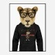 Lioness Gucci Hoodie Art Print