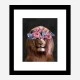 Flower Lion Art Print