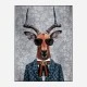 Antelope Fashion Victim Art Print