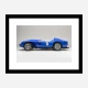 Ferrari 250 Testa Rossa in Blue Wall Art