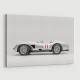 Ferrari 250 Testa Rossa in Silver Wall Art