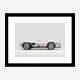 Ferrari 250 Testa Rossa in Silver Wall Art