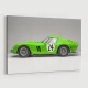 Ferrari 250 GTO in Green Wall Art