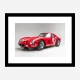 Ferrari 250 GTO in Red Wall Art