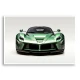 LaFerrari Green Wall Art
