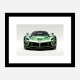 LaFerrari Green Wall Art
