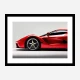 Ferrari LaFerrari Side View Wall Art