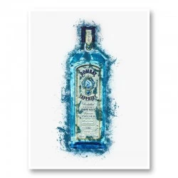 Sapphire Blue Art Print
