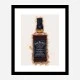 Jack Daniels Grunge Art Print