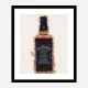 Jack Daniels Grunge Art Print