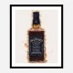 Jack Daniels Grunge Art Print
