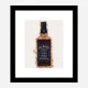Jack Daniels Grunge Art Print