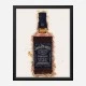 Jack Daniels Grunge Art Print