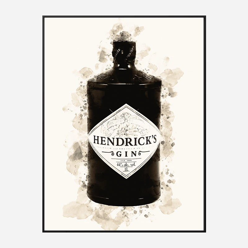 Hendrick's  Gin Art Print