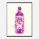 Hot Pink Gin Art Print