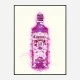 Hot Pink Gin Art Print
