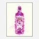 Hot Pink Gin Art Print
