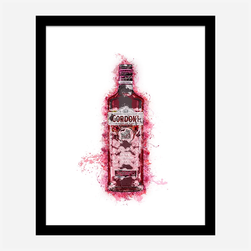 Pink Gin Art Print