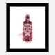 Pink Gin Art Print