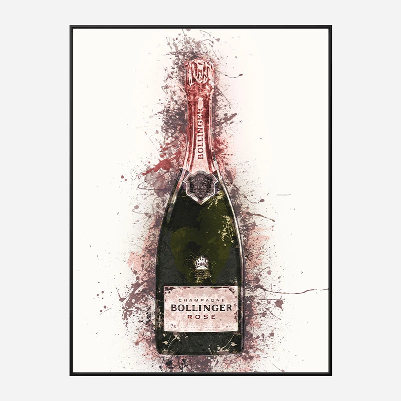 Bollinger Splash Art Print
