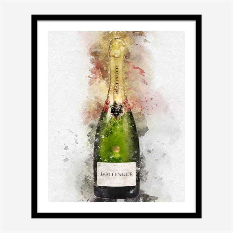 Bollinger Champagne Art Print