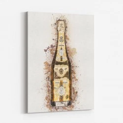 Cristal Champagne Art Print