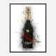 Mumm Grand Champagne Splash Art Print