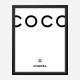 Coco Chanel Wall Art