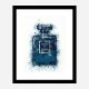 Coco Noir Blue Art Print