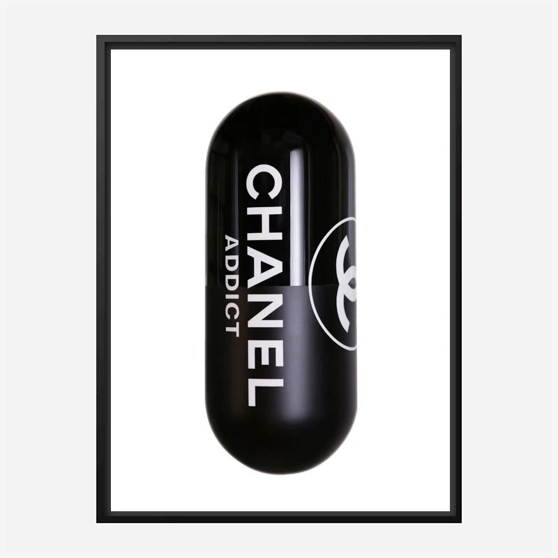 Chanel Addict Pill Art Print