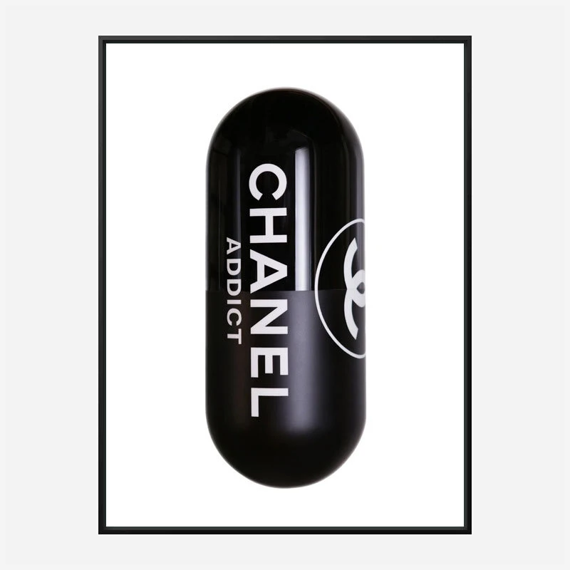 Chanel Addict Pill Art Print