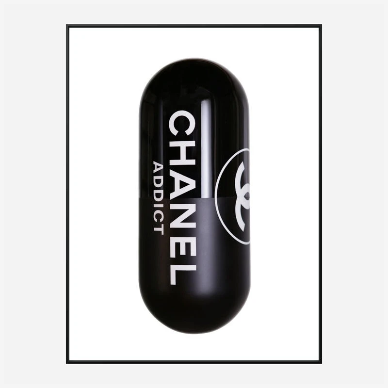 Chanel Addict Pill Art Print